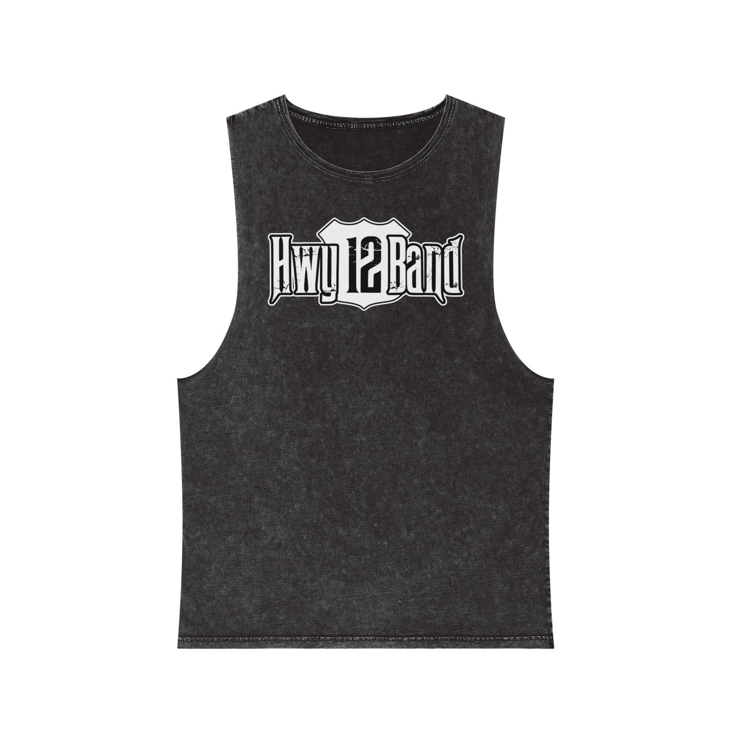 Hwy 12 Band Stonewash Tank Top