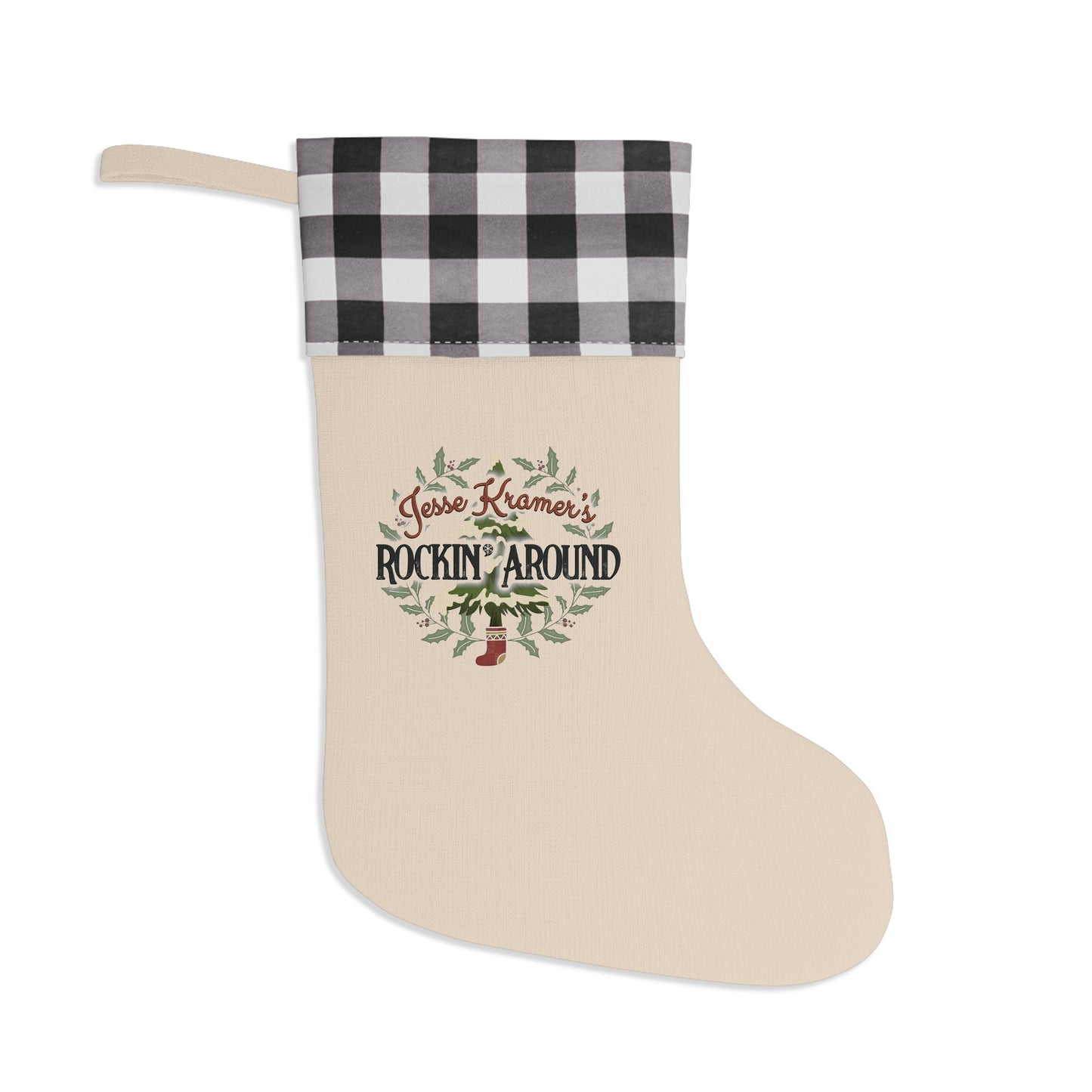 Rockin' Around Christmas Stocking