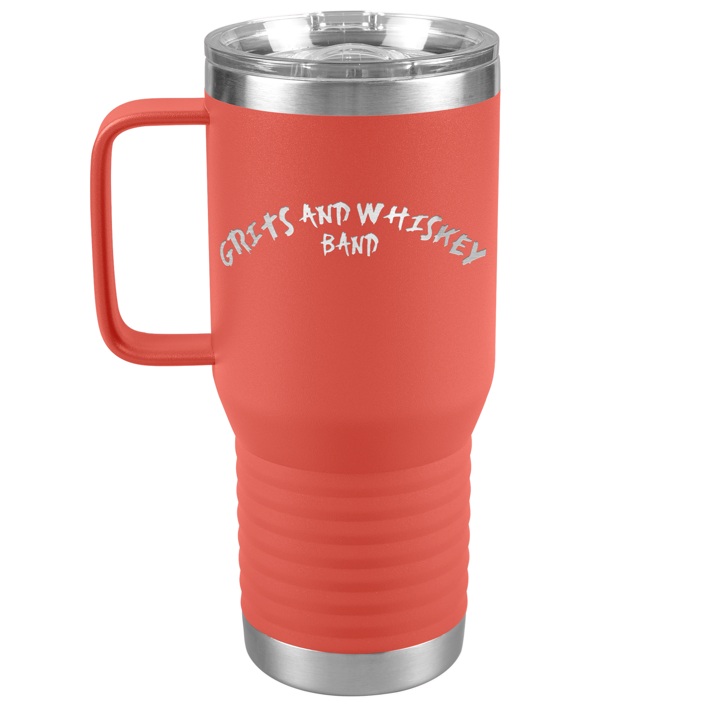 Grits_and_Whiskey_Band_20oz_Laser_Etched_20oz_Travel_Tumbler_Coral_Mockup.png