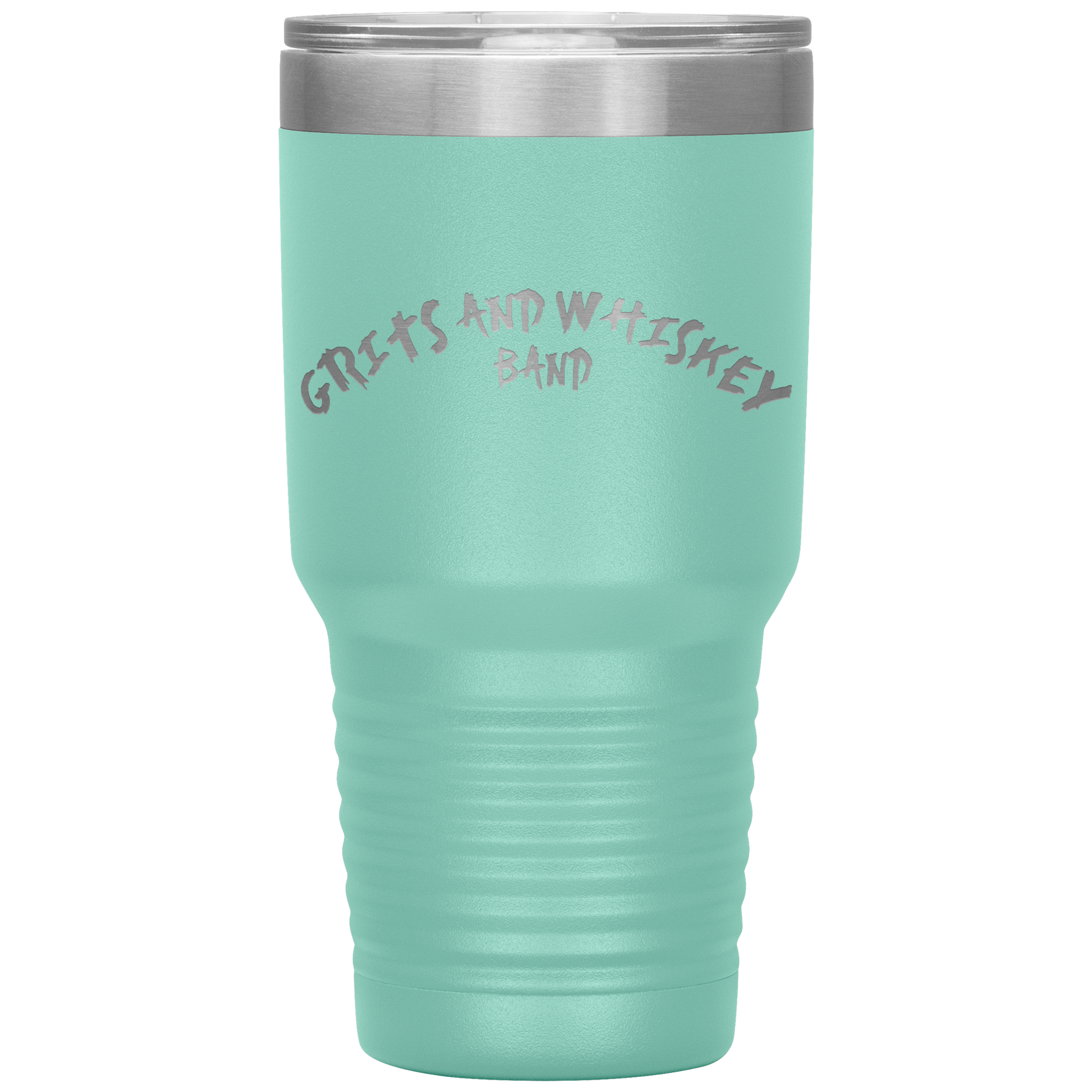Grits_and_Whiskey_Band_30oz_Laser_Etched_30oz_Tumbler_Teal_Mockup.png