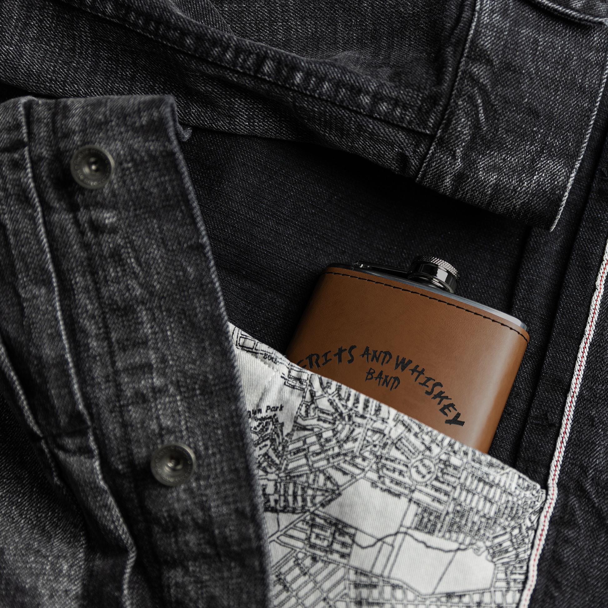 Grits_and_Whiskey_Band_Flask_Lt_Brown_Lifestyle_Mockup.png