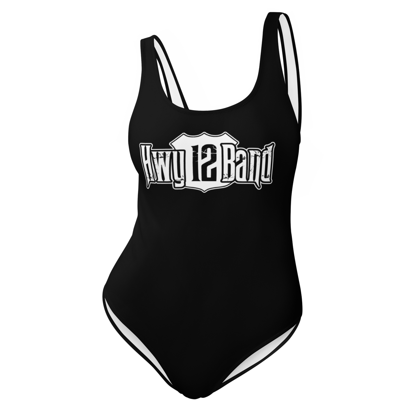 Hwy 12 Band One-Piece Swimsuit