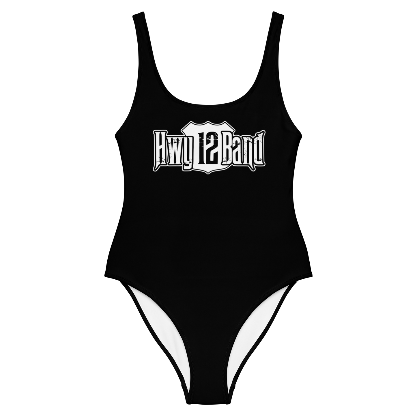 Hwy 12 Band One-Piece Swimsuit